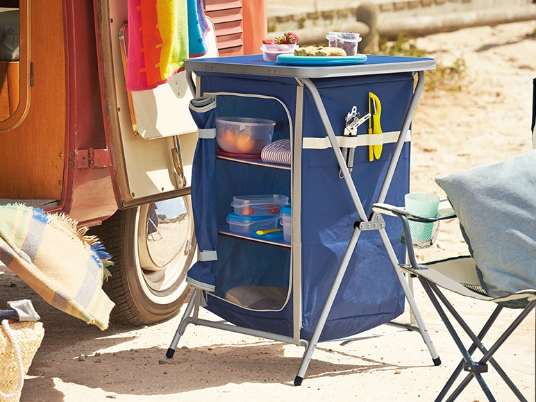 CRIVIT Camping Cupboard with Shelf