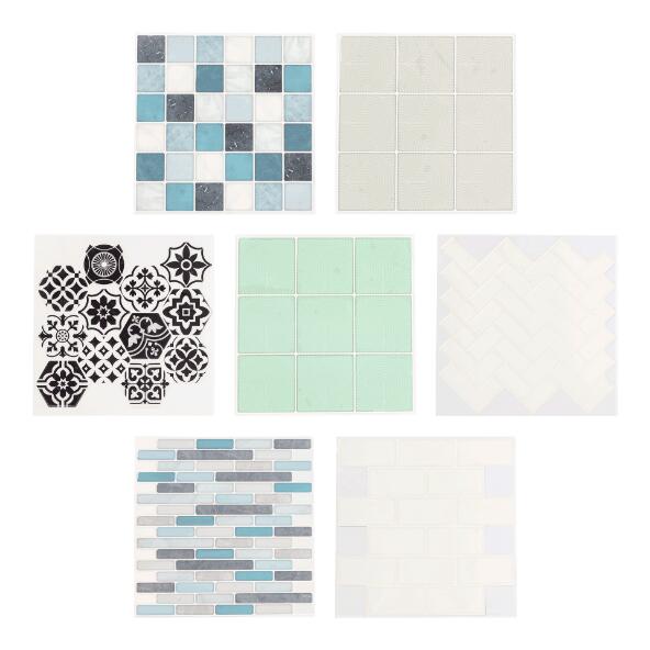 HOME CREATION(R) 				Stickers muraux à motif de carrelage, 5 pcs