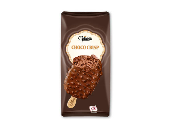 Ispind med chokolade