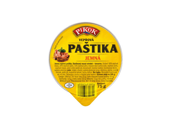 VEPŘOVÁ PAŠTIKA