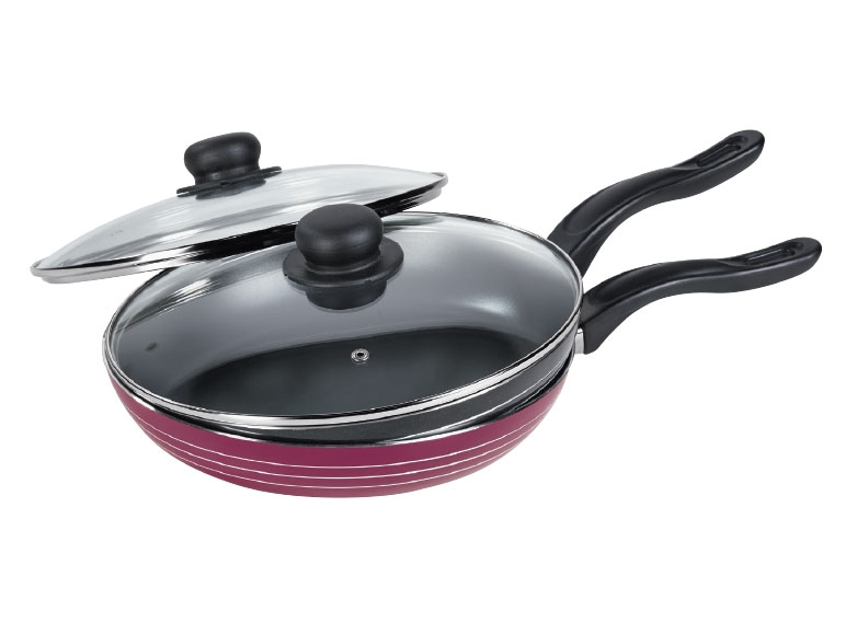 ERNESTO Aluminium Frying Pan with Lid