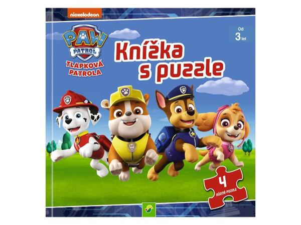Dětská kniha s puzzle