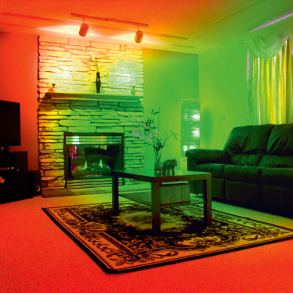 Spot LED "moving colours"