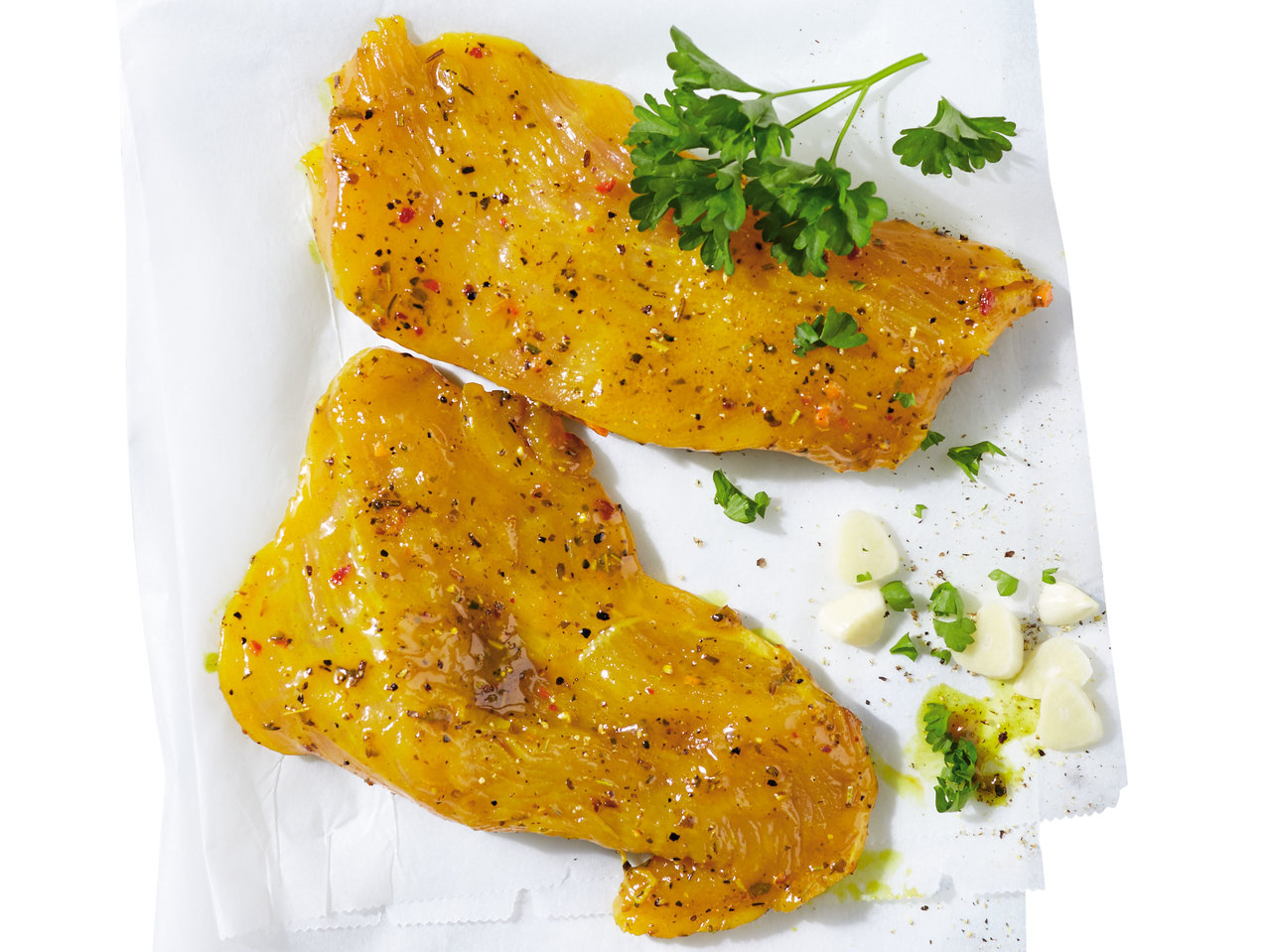 GEFLÜGELHOF Frische Putenbrustschnitzel mariniert