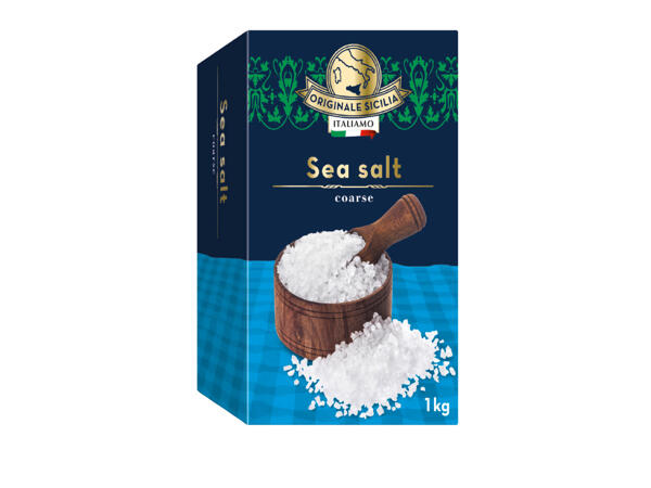 Grovkornigt havssalt