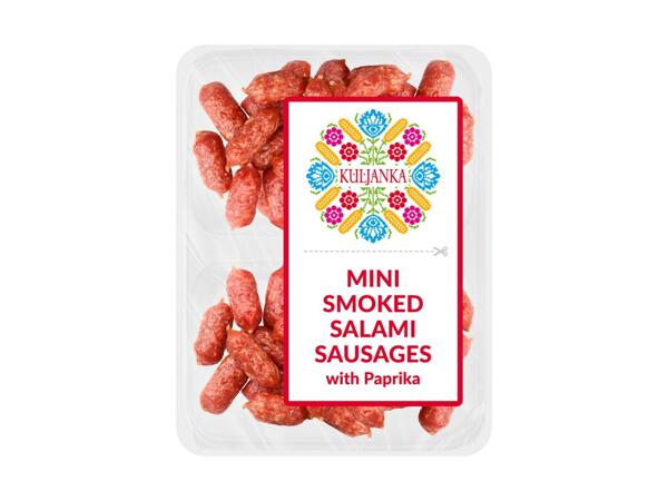 Mini Smoked Salami Sausages