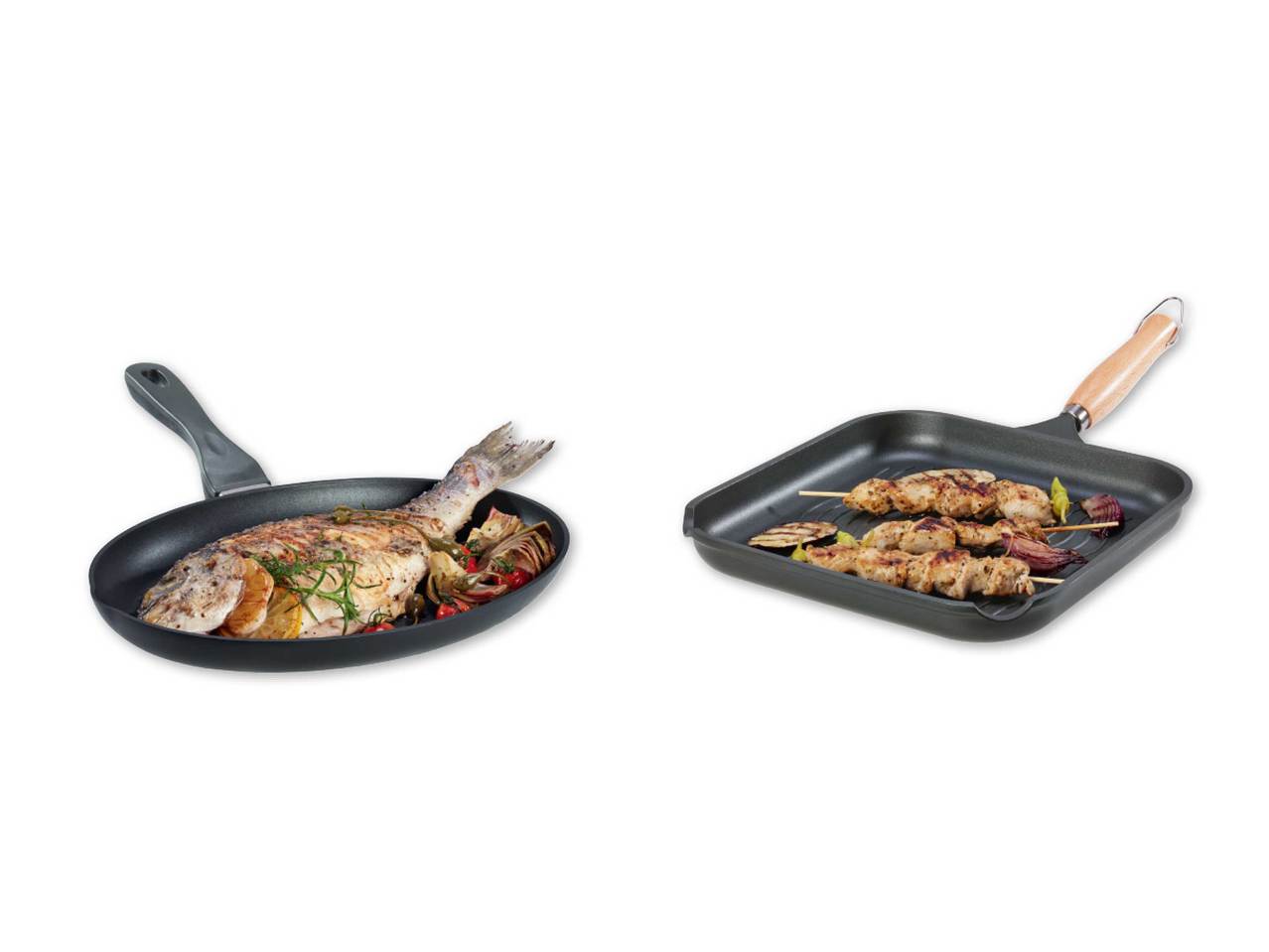 ERNESTO Cast Aluminium Fish Pan/Griddle Pan