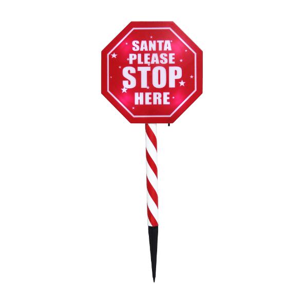Santa stopskilt