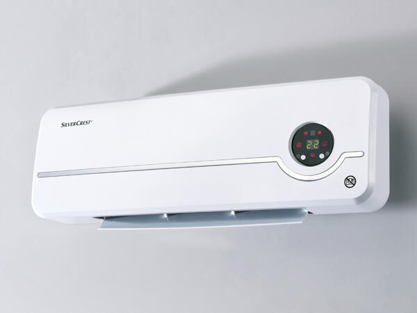 Wall-Mounted Ceramic Fan Heater