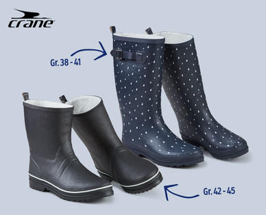 CRANE Gummistiefel, gefüttert