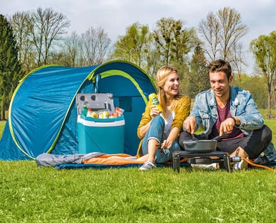 ADVENTURIDGE Selbstaufblasende Liegematte
