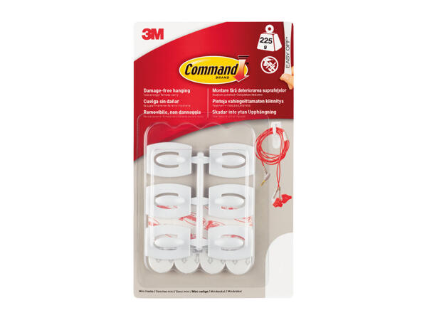 3M Command Hooks or Strips