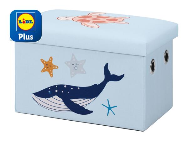 Livarno Home Storage Ottoman - Blue