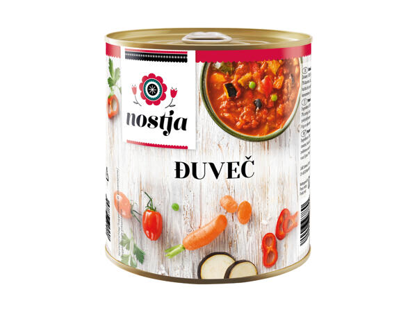 Légumes pour Djuwetsch