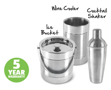 Crofton Stainless Steel Barware Assortment