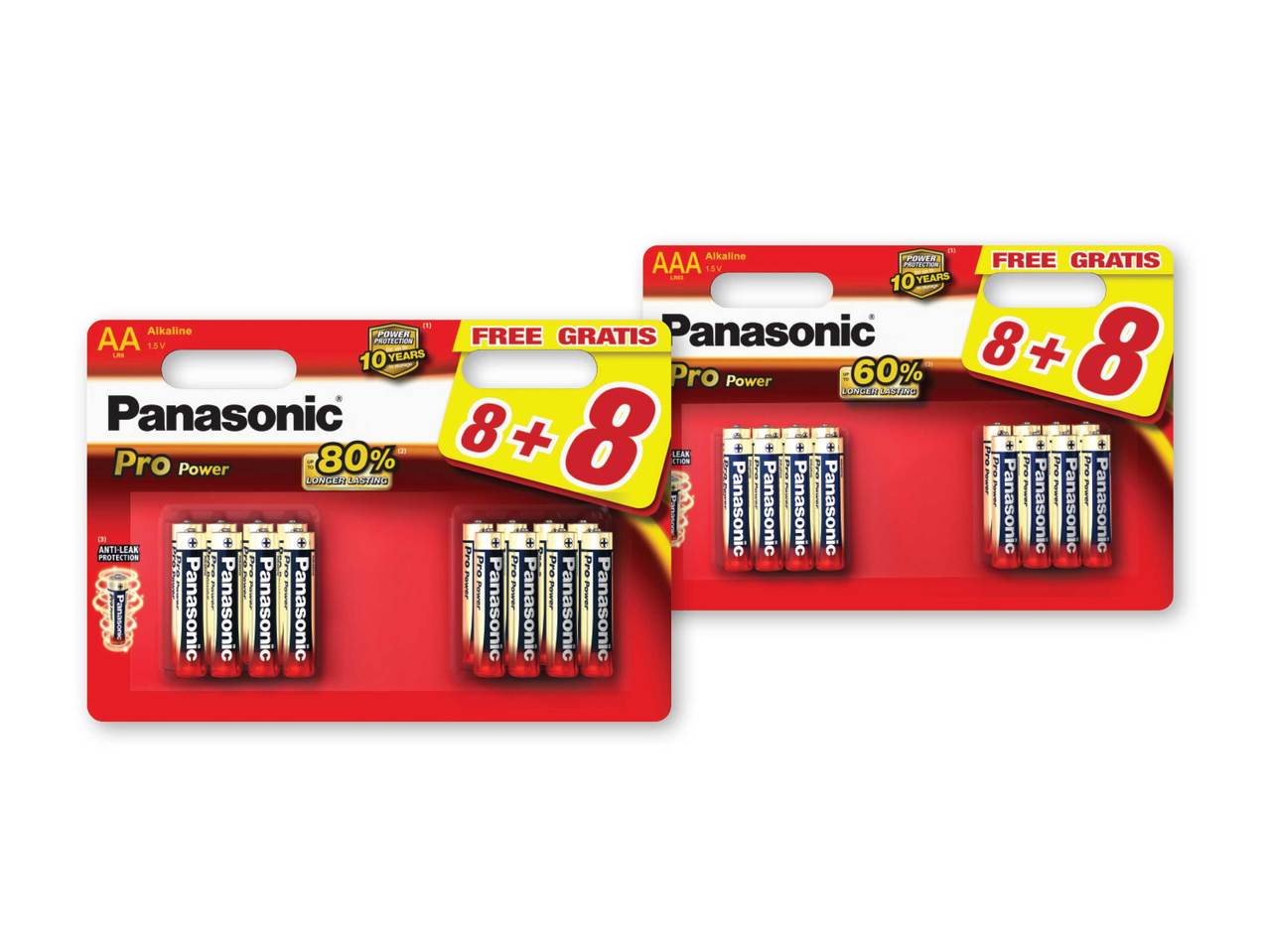 PANASONIC(R) AA/AAA Batteries