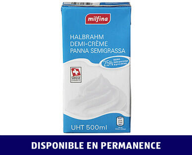 MILFINA 
 DEMI-CRÈME