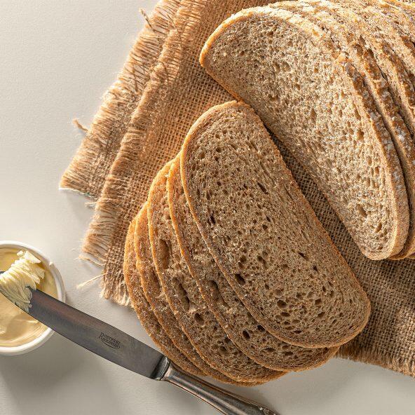 Frisches schwedisches Graubrot