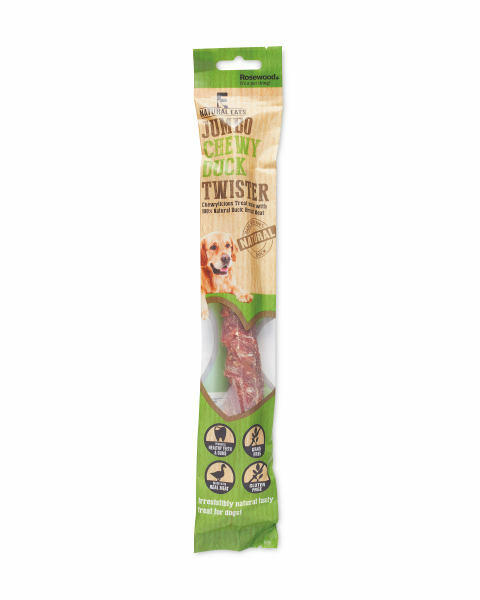 Duck Jumbo Twist Dog Treat