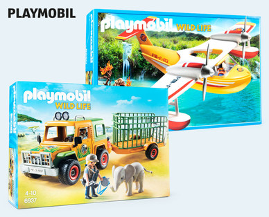 PLAYMOBIL Rangergeländewagen/ Löschflugzeug