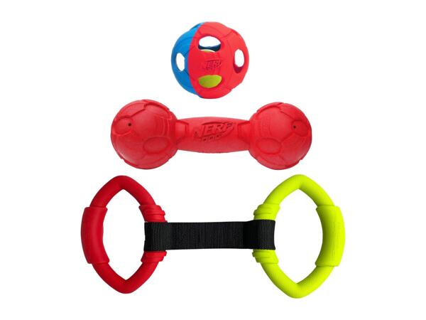 Nerf Dog Squeak Dumbbell Dog Toy