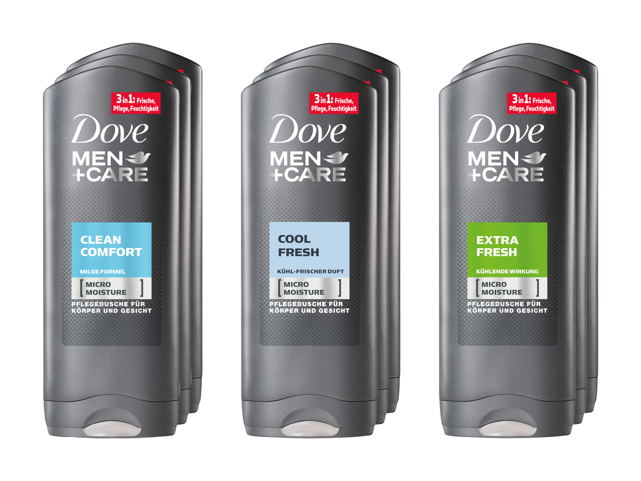 Gel douche Dove Men + Care