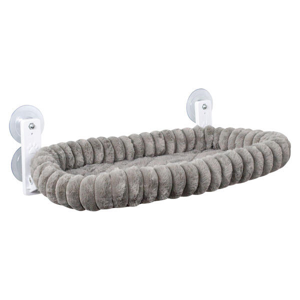 Heart to Tail Oyster Gray Cat Window Bed