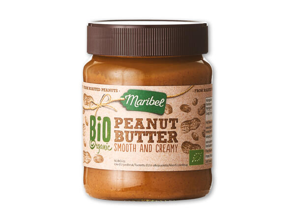 Økologisk peanutbutter