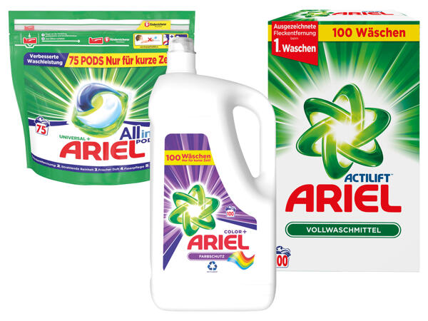 Ariel/Lenor Waschmittelpulver All in1 Pods/ Flüssigwaschmittel