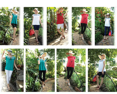 Serra Ladies' Embroidered Top