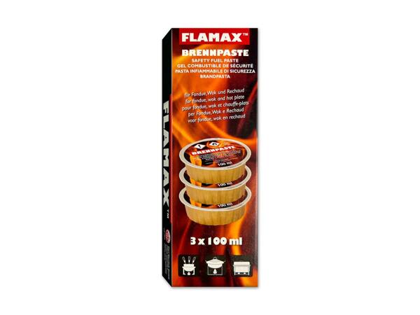 Brennpaste, 3x 100 ml