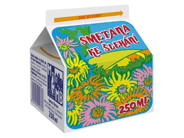 SMETANA KE ŠLEHÁNÍ