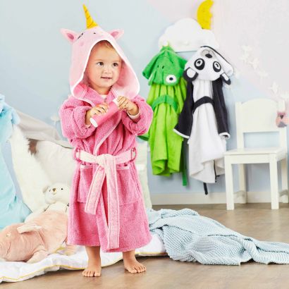 Bademantel oder Badecape für Kleinkinder