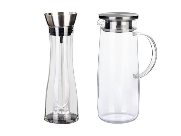 Carafe d'eau/​pichet de jus de fruits