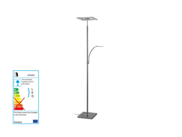 Lampadaire vasque à LED