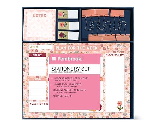 Pembrook Stationery Set
