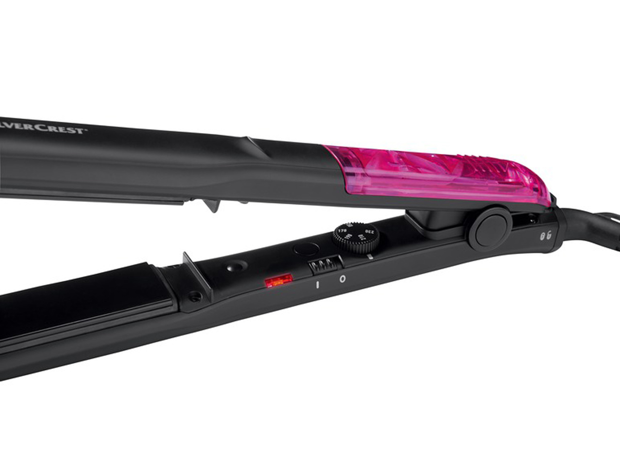 SILVERCREST PERSONAL CARE 52W Hair Straightener with Steam Function