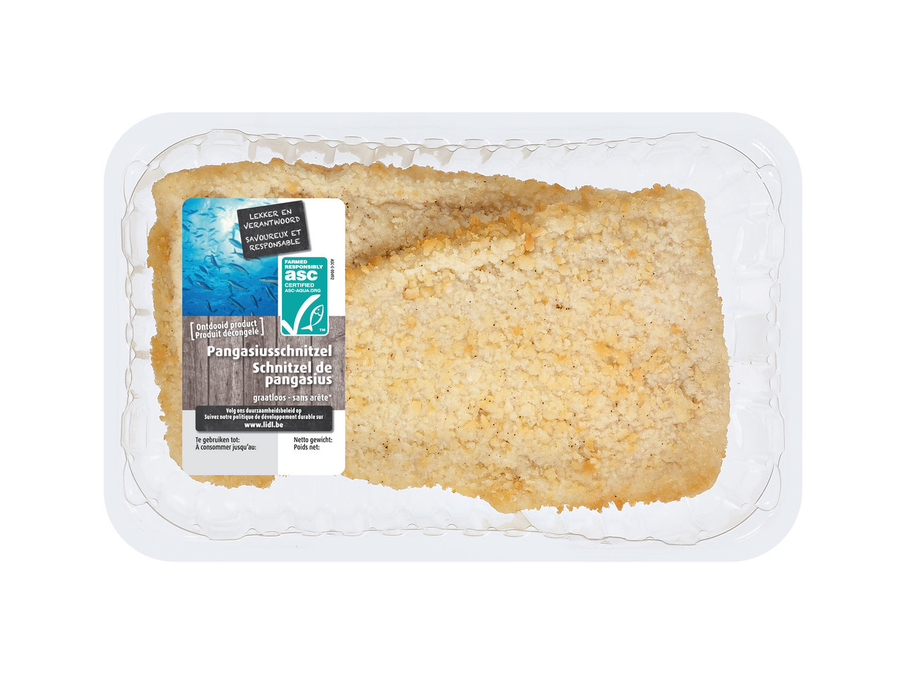 Escalope de pangasius