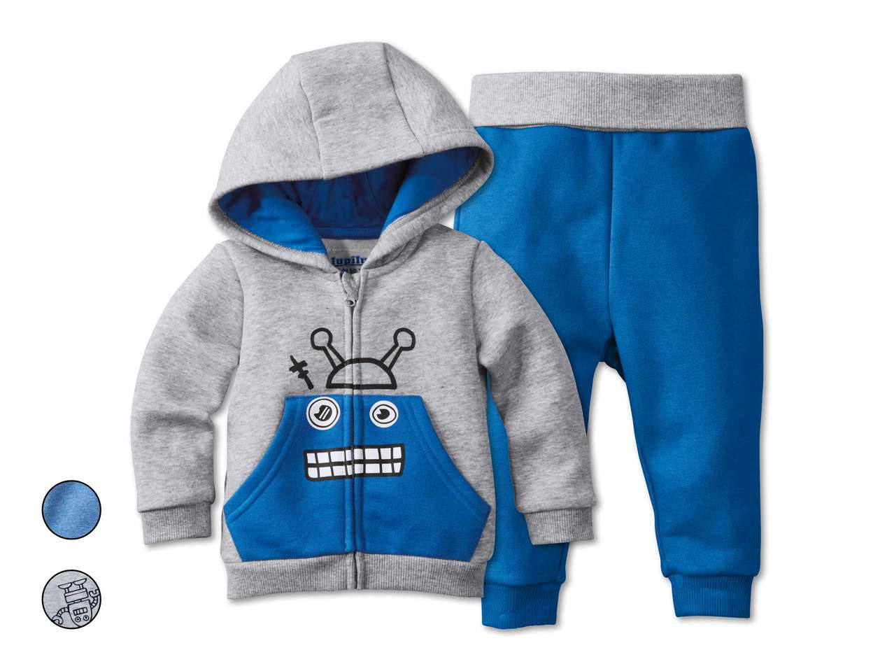 Ensemble molletonné pour bébé, 2 pièces1
