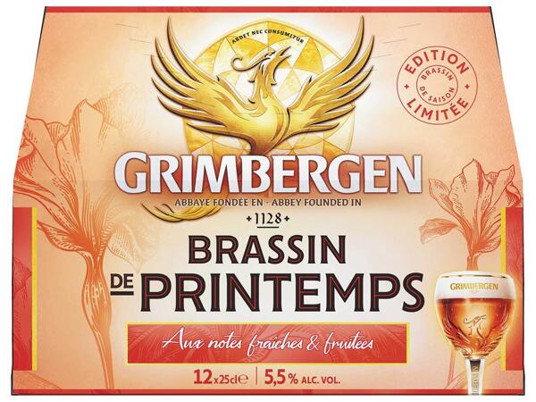 Grimbergen bière de printemps
