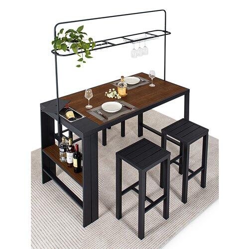 LECO Bar-Sitzgruppe / Gartentheke