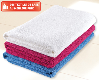 Serviette de douche en éponge MY BATH STYLE