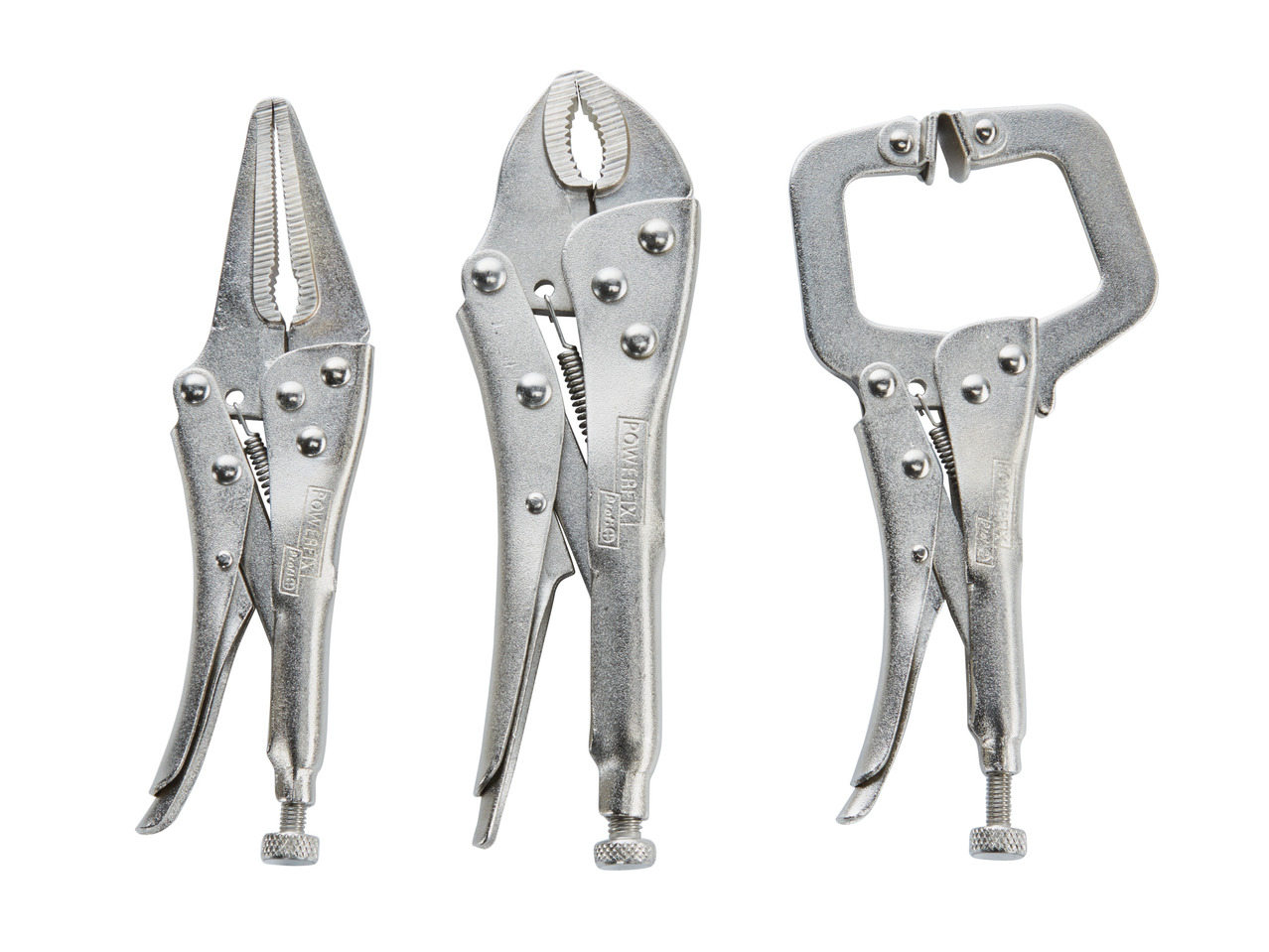 Locking Pliers Set, 3 pieces