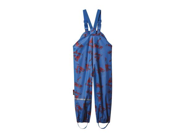 Kids' Navy Waterproof Trousers
