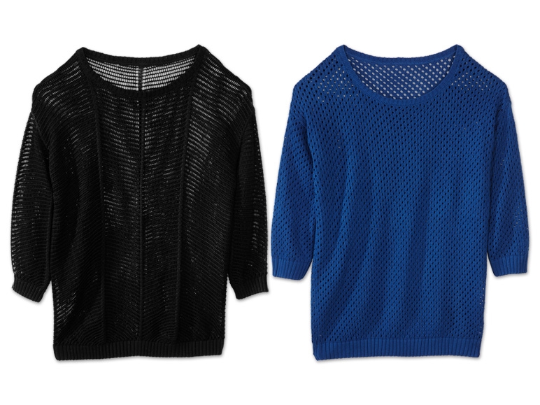 ESMARA(R) Damen Häkelpullover