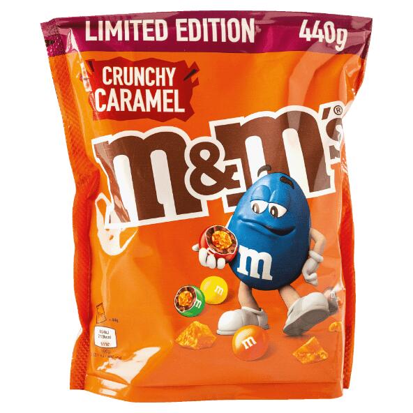 M&M's crunchy caramel