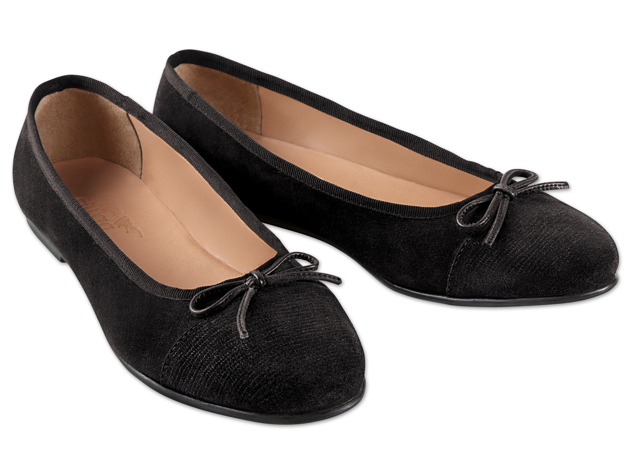 ESMARA(R) Damen Leder-Ballerinas1