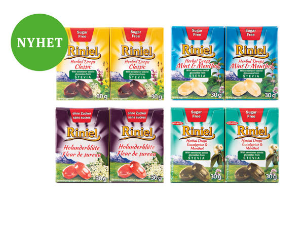 Halstabletter utan socker
