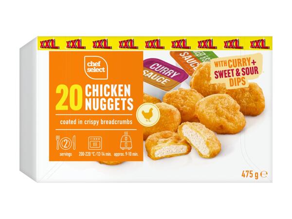 XXL Chicken Nuggets with Dip