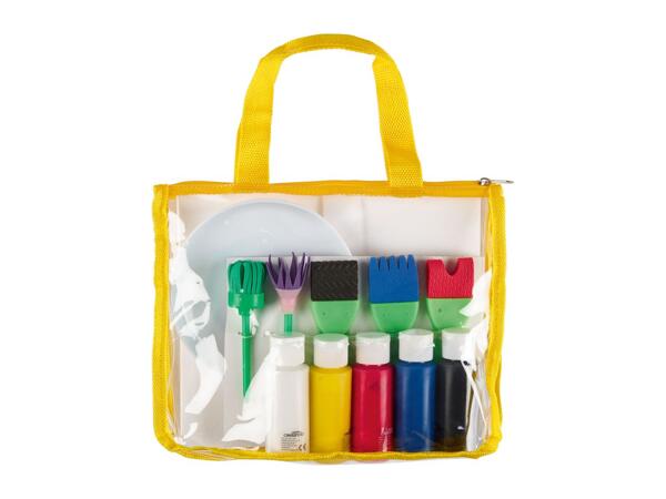 Crelando Kids' Painting Set - Painting Set With Effect Brushes